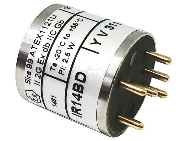 Sensor: gas; ethin (C2H2); Range: 0÷100% Sensor: gas; ethin (C2H2); Range: 0÷100%